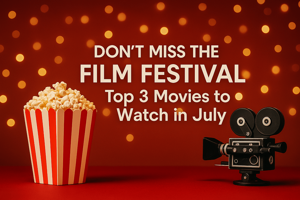 Don’t Miss the Film Festival: Top 3 Movies to Watch in July